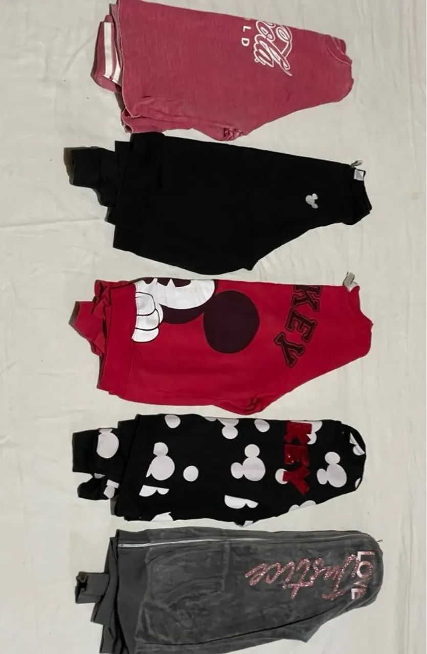 Lote de blusas e jaqueta de frio do EUA