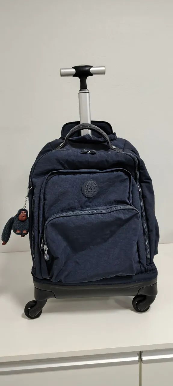 Mochila Kipling original com rodinhas 