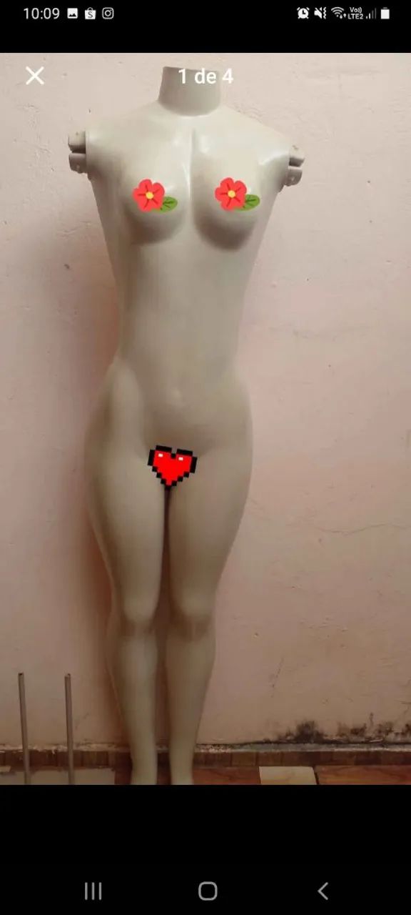 Manequins usados para venda
