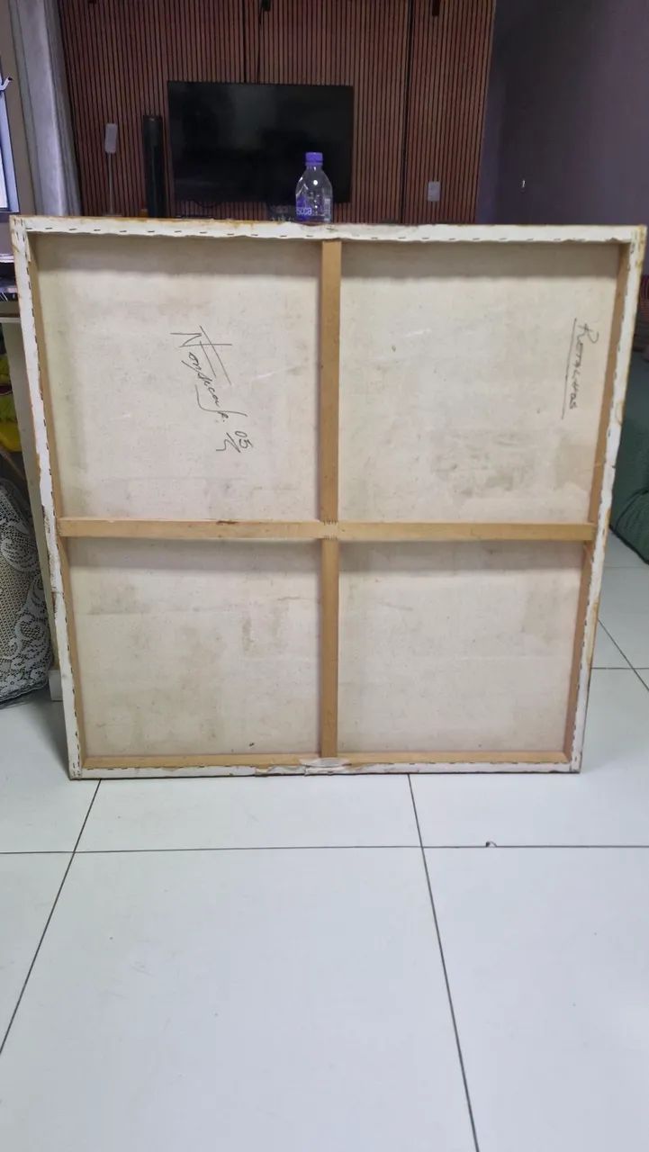 Quadro Retalhos boho - Foto 5