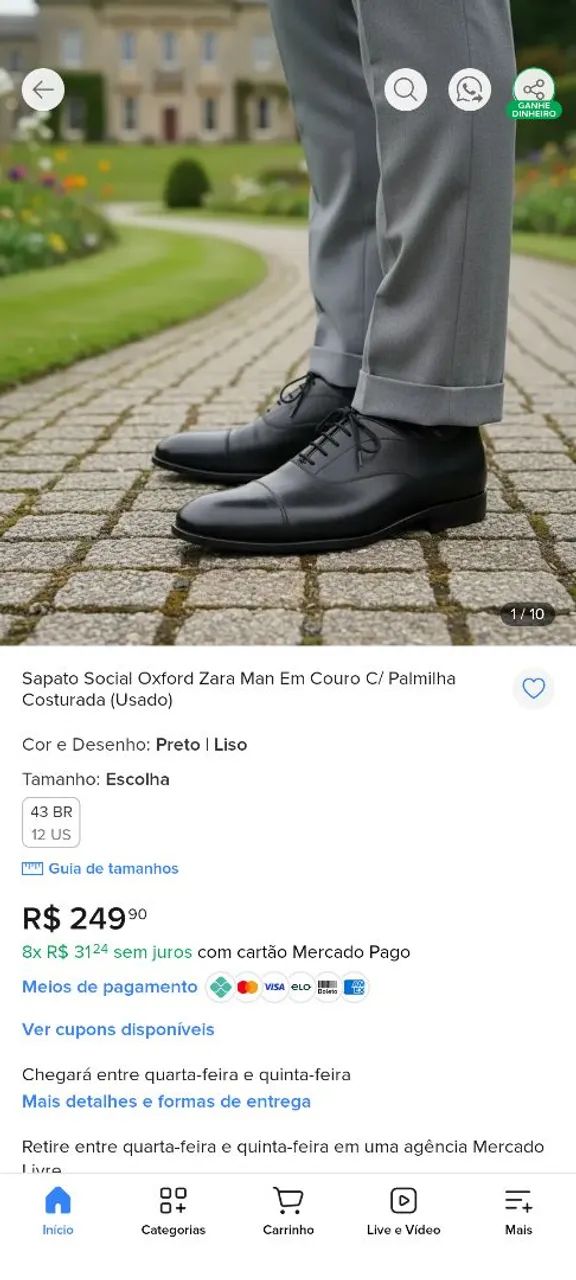 Sapato sport fino POR 80 - Foto 3