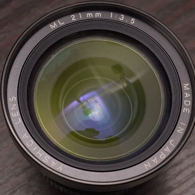 【ジャンク】YASHICA ML 21mm f/3.5 F3.5 Lente Yashica ML 21mm f3.5 - Acessórios para Câmeras e Filmadoras