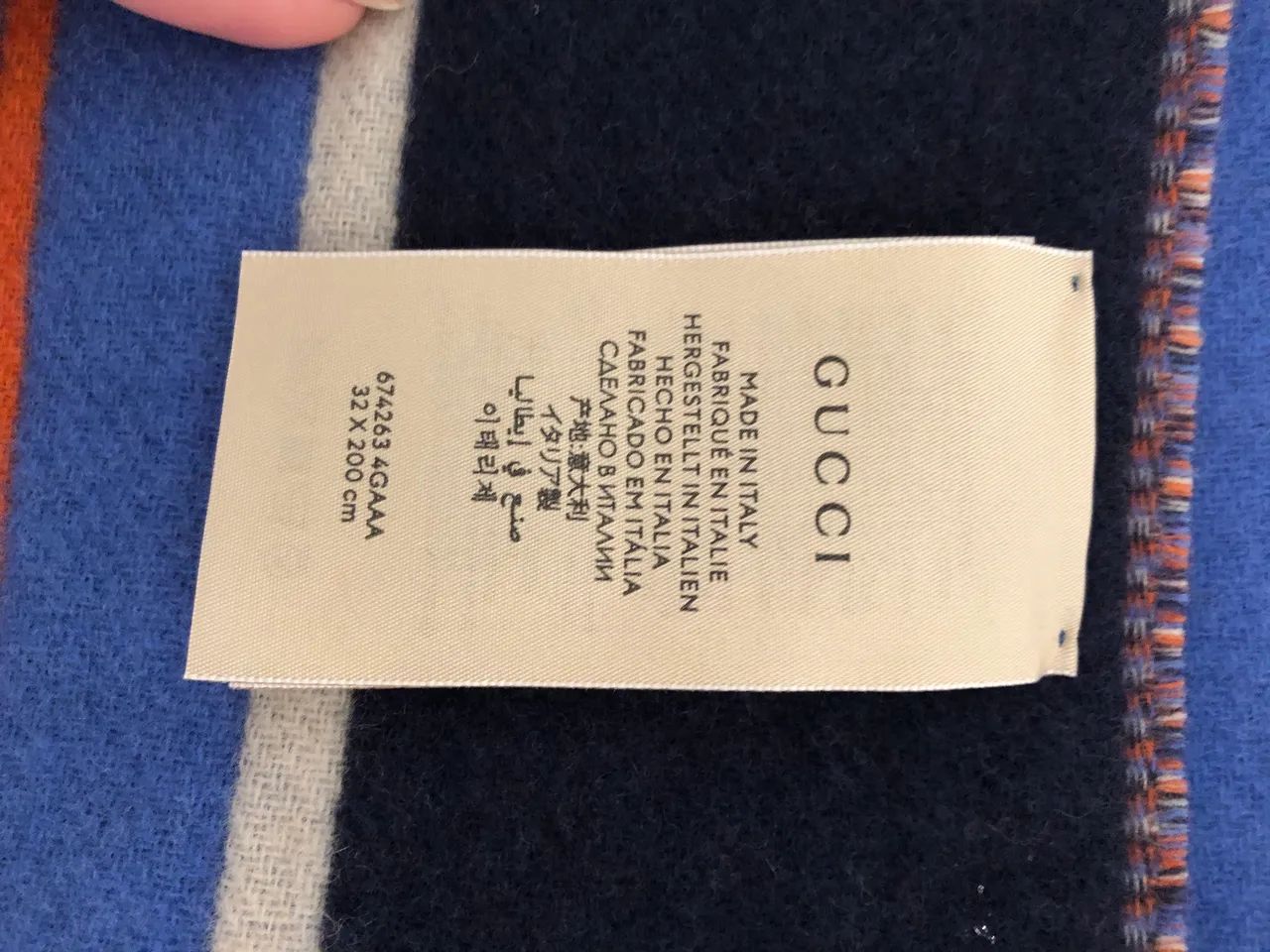 Cachecol Gucci Original - Foto 2