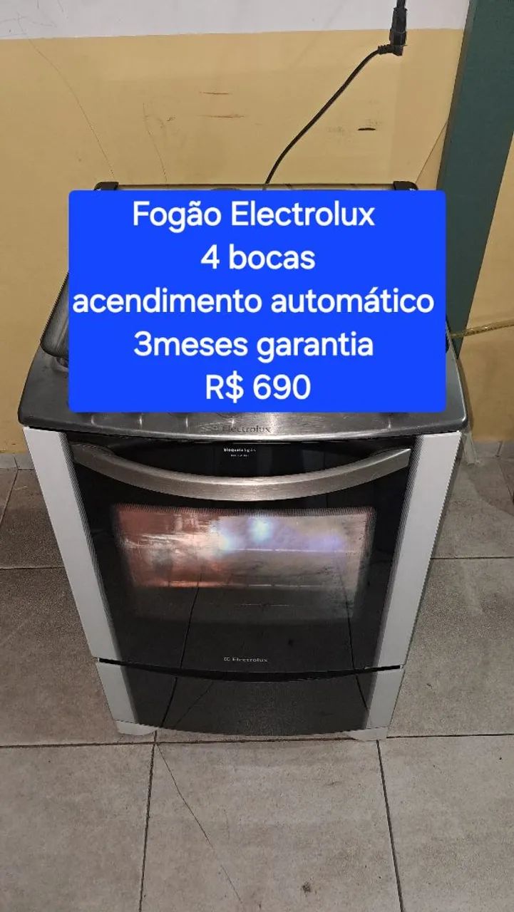 Fogão Electrolux 4bocas - Foto 5