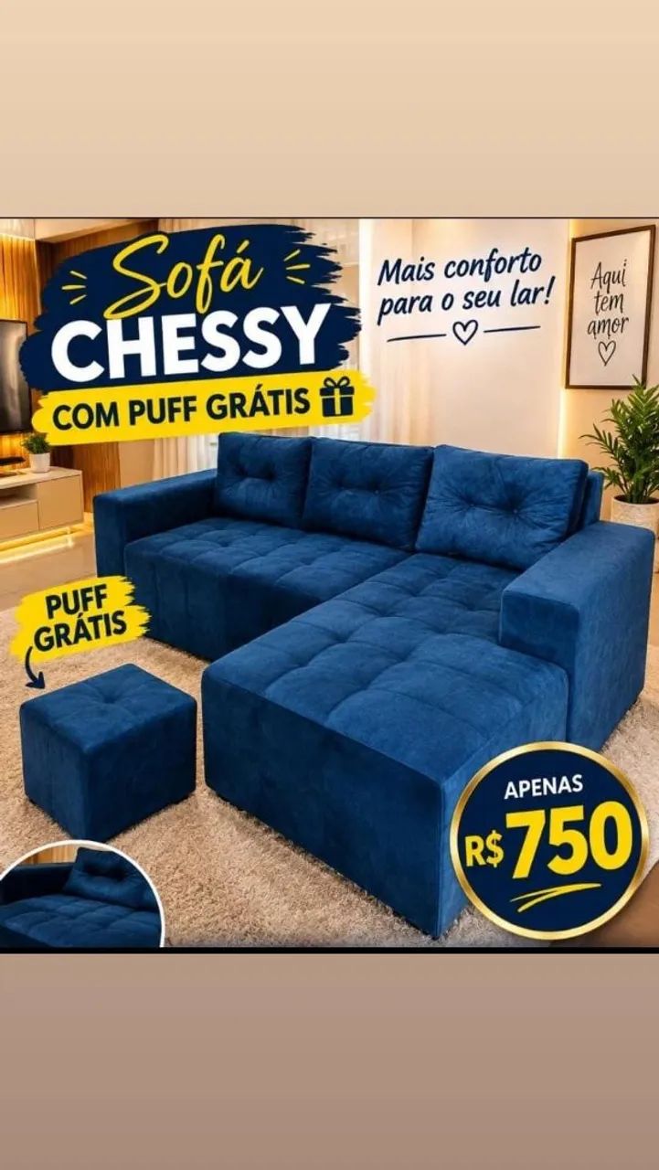 Sofá promoção