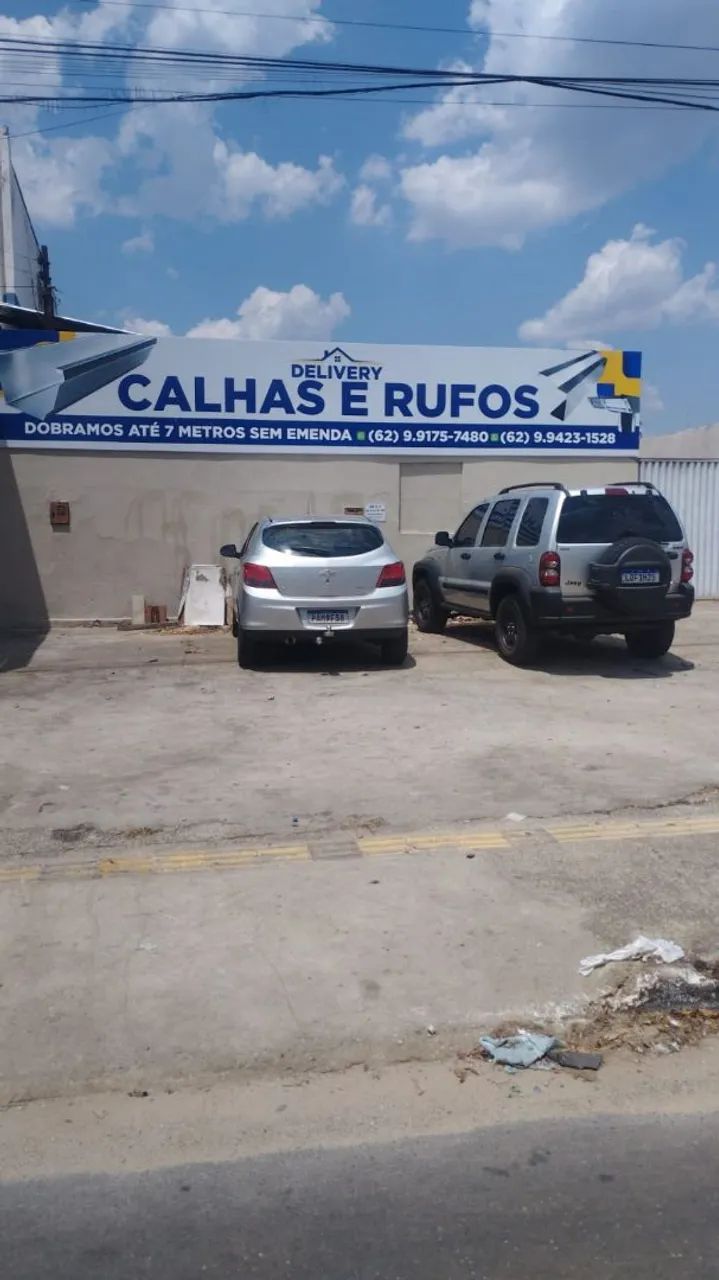 Calhas e rufus.