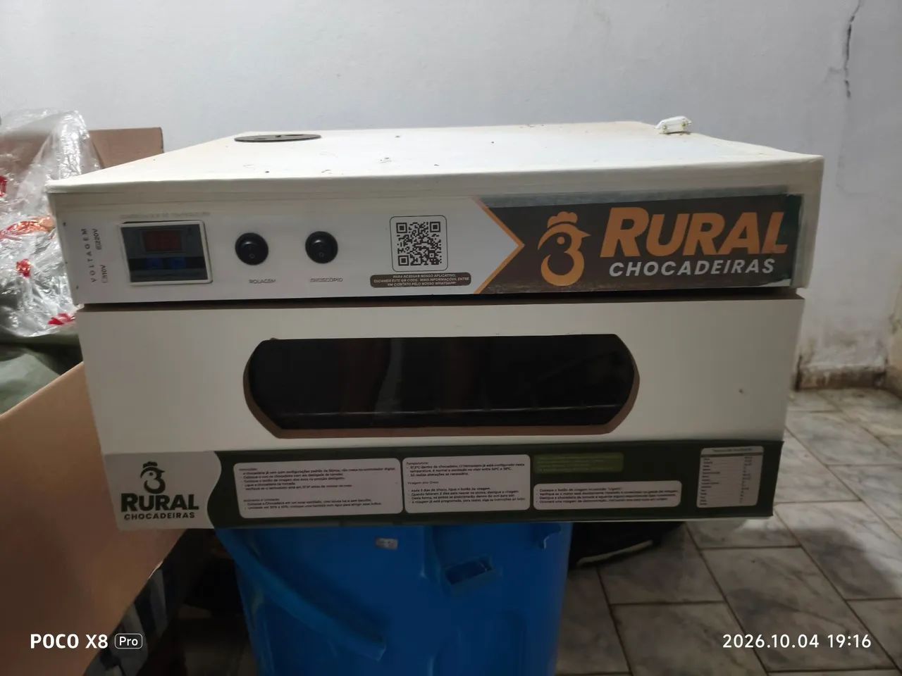 Chocadeira Rural Chocadeiras 100 Ovos