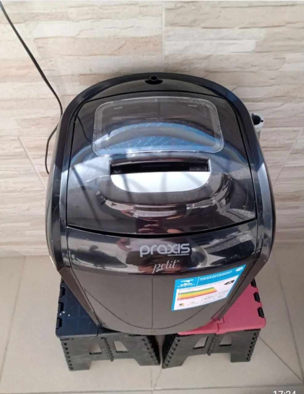 Mini Máquina de lavar semiautomática Petit