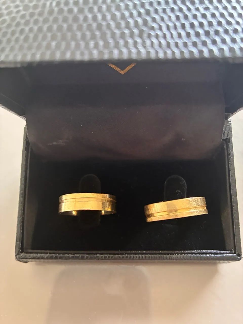 Aliança ouro 12 gramas