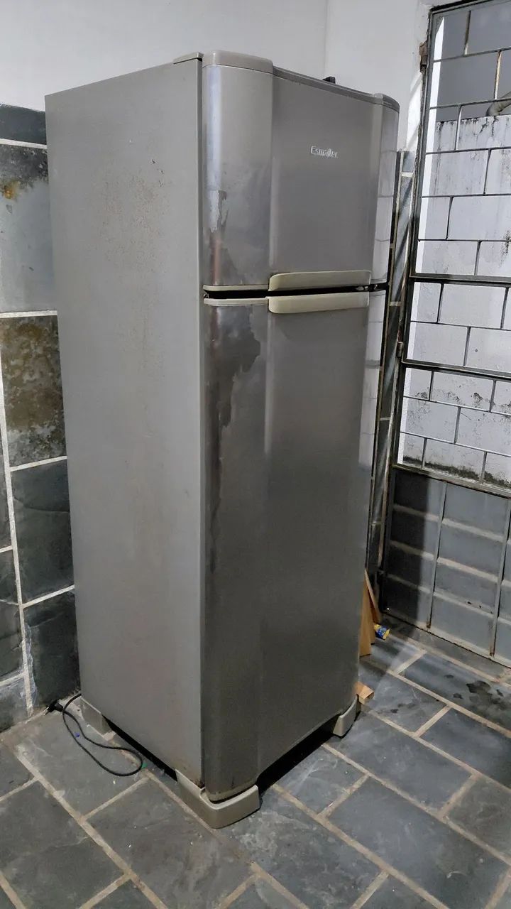Geladeira Esmaltec Duplex Inox
