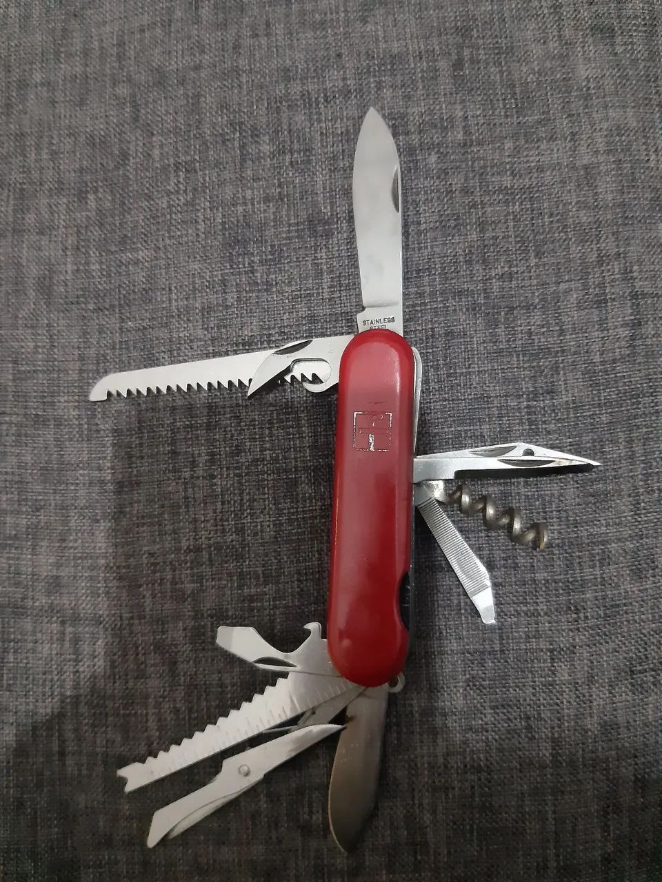 Canivete japonês vintage inox 