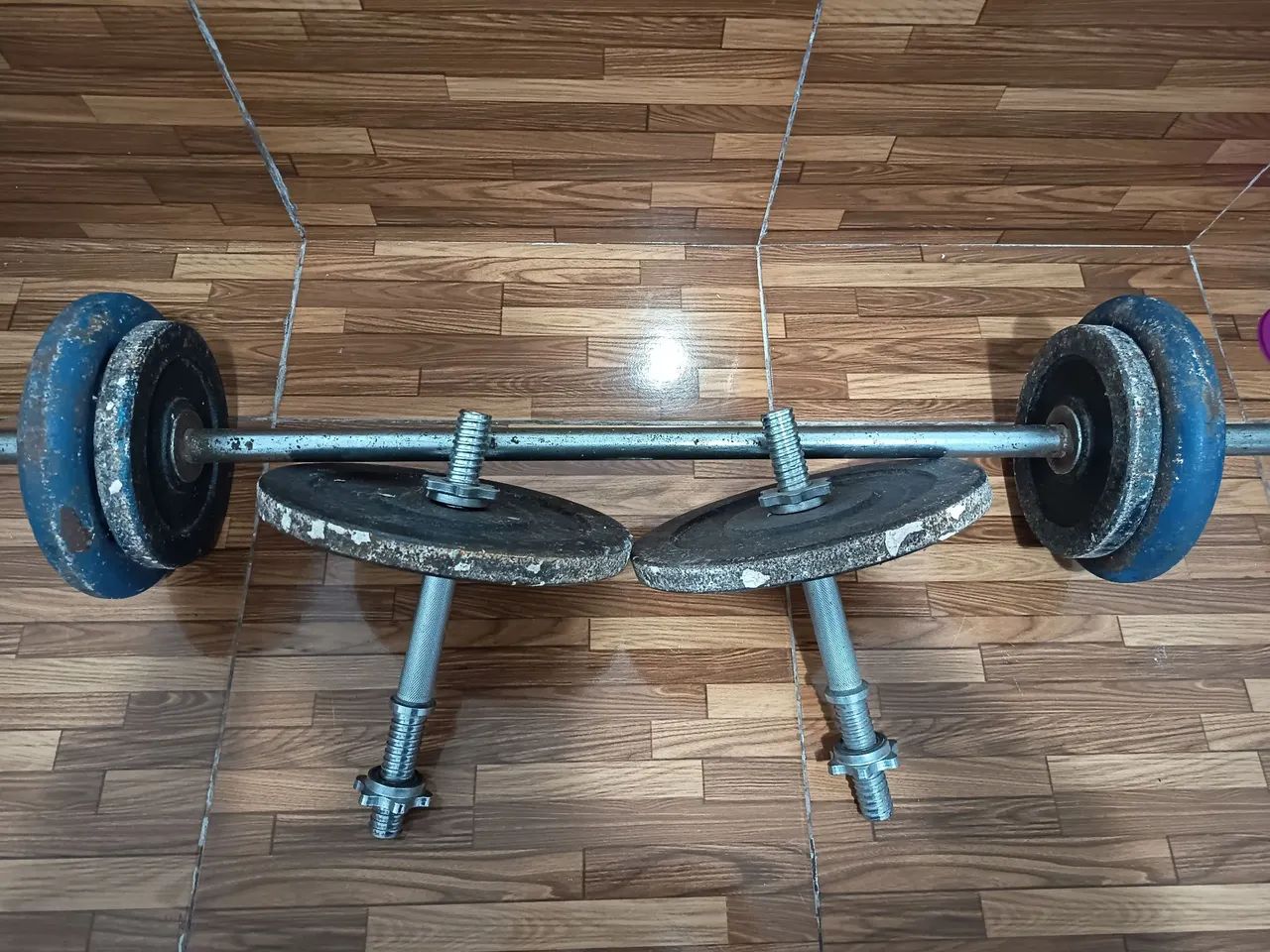 Kit musculação - Última oferta!