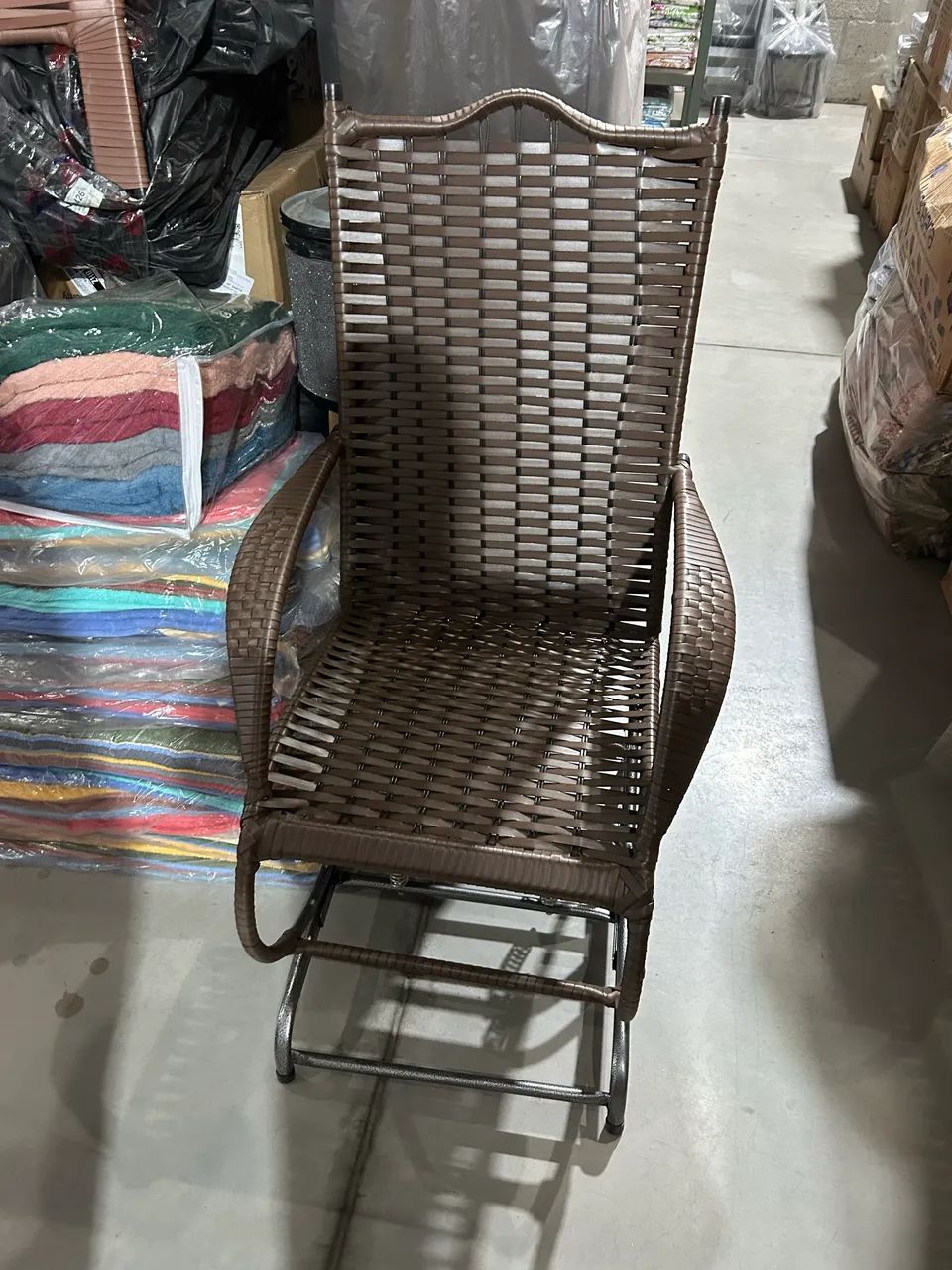 Cadeira de balanço 4 molas 