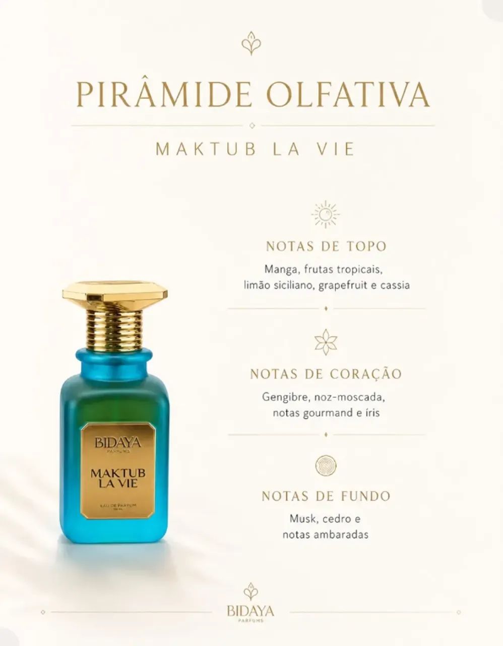Perfume Internacional Maktub La Vie 100ml Edp - Foto 2