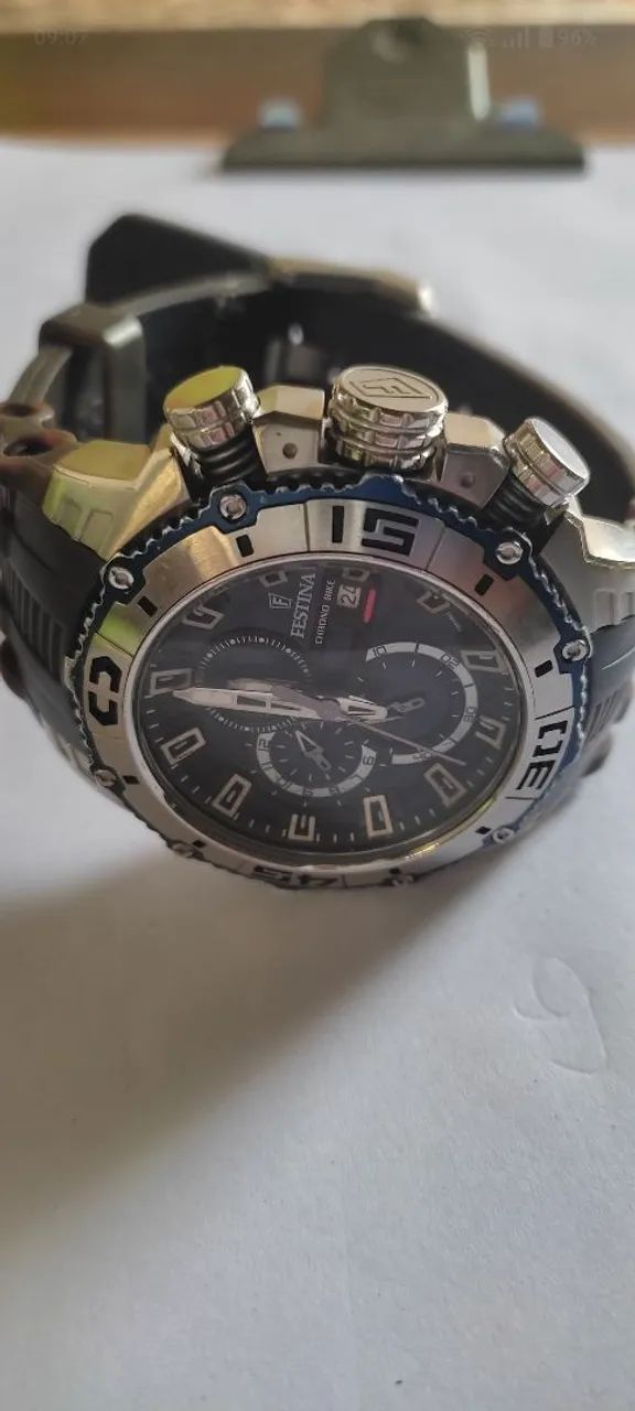 Vendo relógio FESTINA ORIGINAL...ACEITO TROCAS - Foto 4