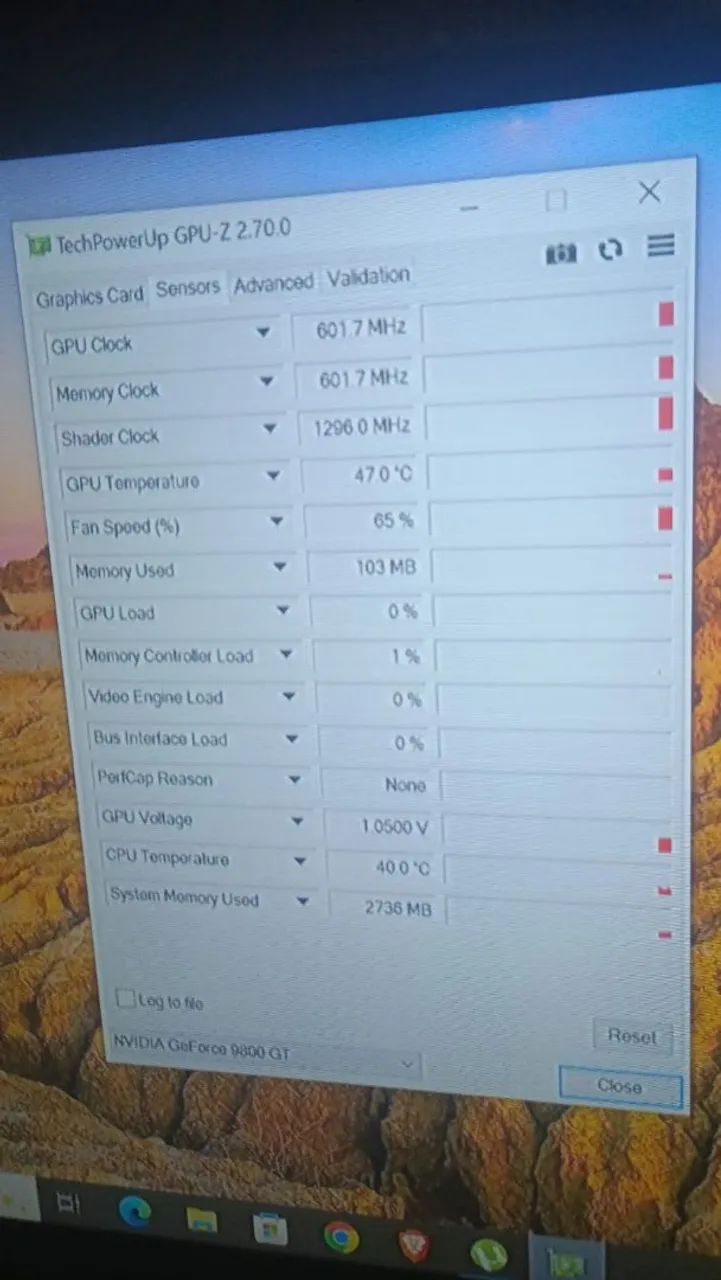 GT 9800 1gb 256 bits - Foto 5