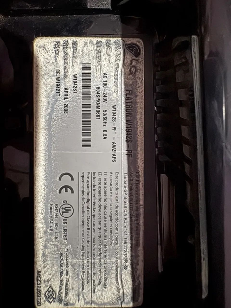 2 Monitores LG e Samsung - Funcionando - Foto 3