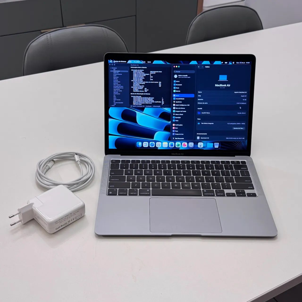 MacBook Air M1 16Gb 256Gb | Ótimo Estado - Notebooks - Centro