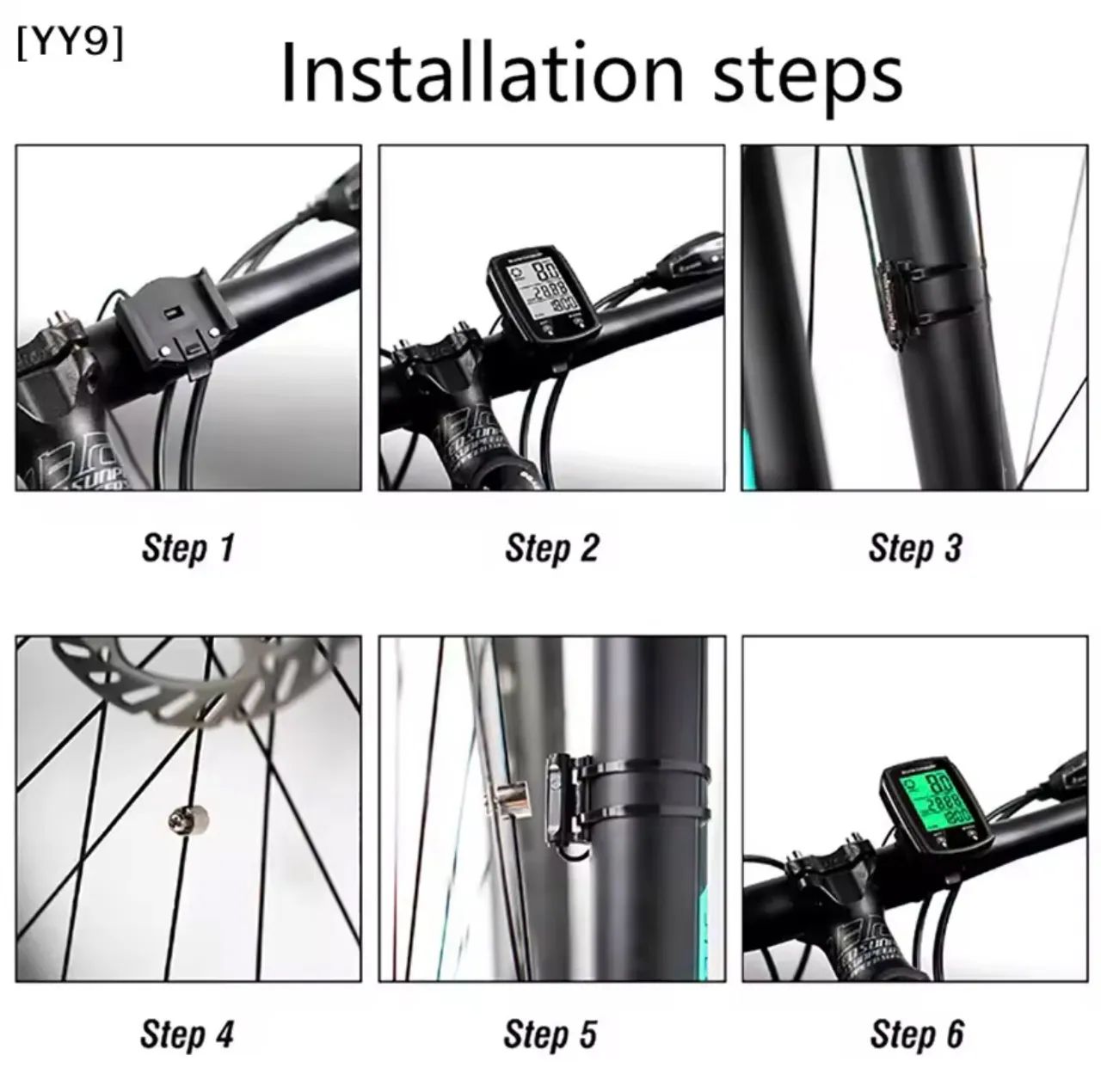 Computador de Bicicleta com Velocímetro  - Foto 2