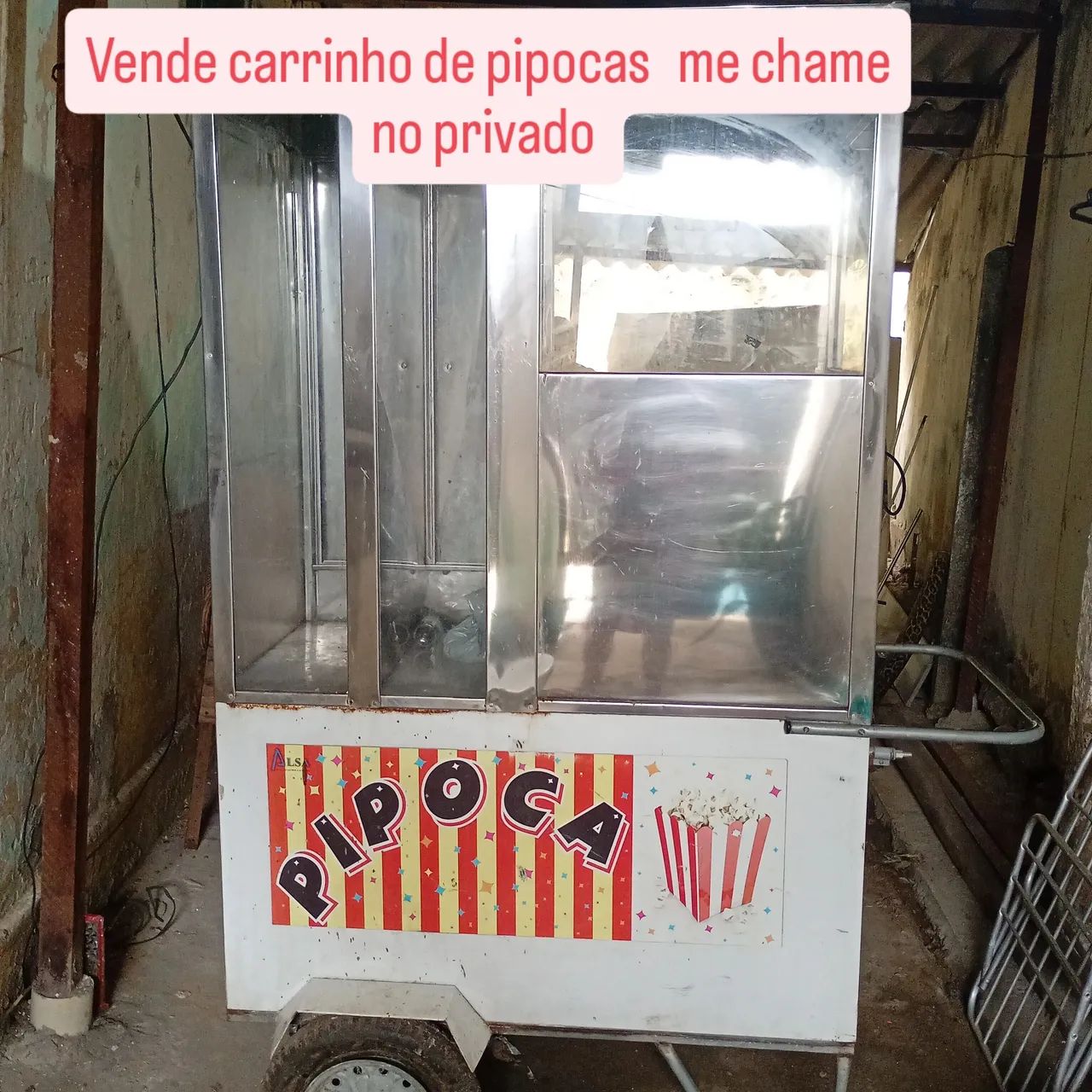 Carrocinha de pipocas 