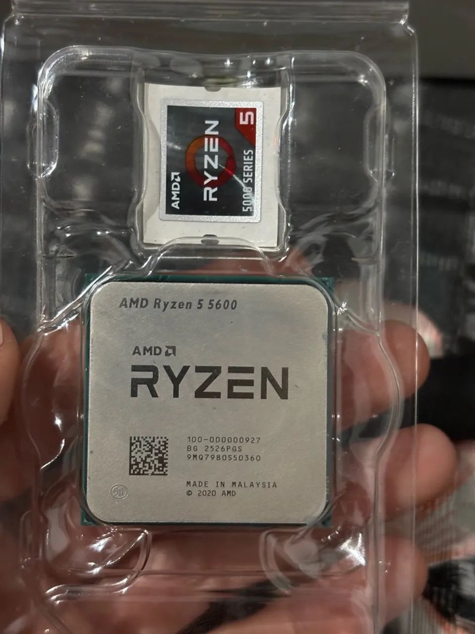 Processador Ryzen 5 5600 novo