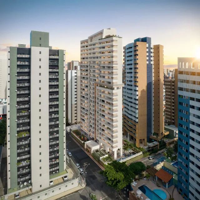 Apto com um os dois suítes na Aldeota  - 40 a  68m² 
