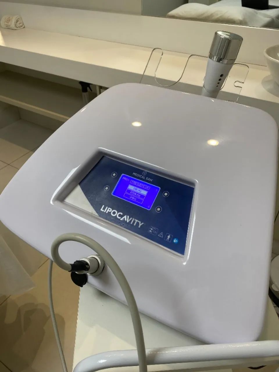 Lipocavity - Ultracavitação (pouquíssimo uso)
