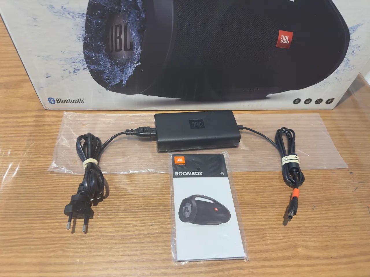 JBL Boombox 1ª Geração - Extremamente Conservada | Completa na Caixa - Foto 5