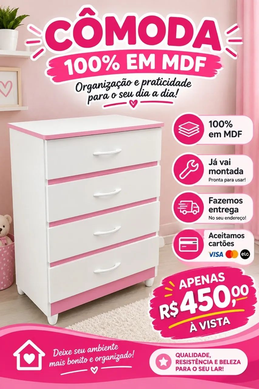 Cômodas MDF