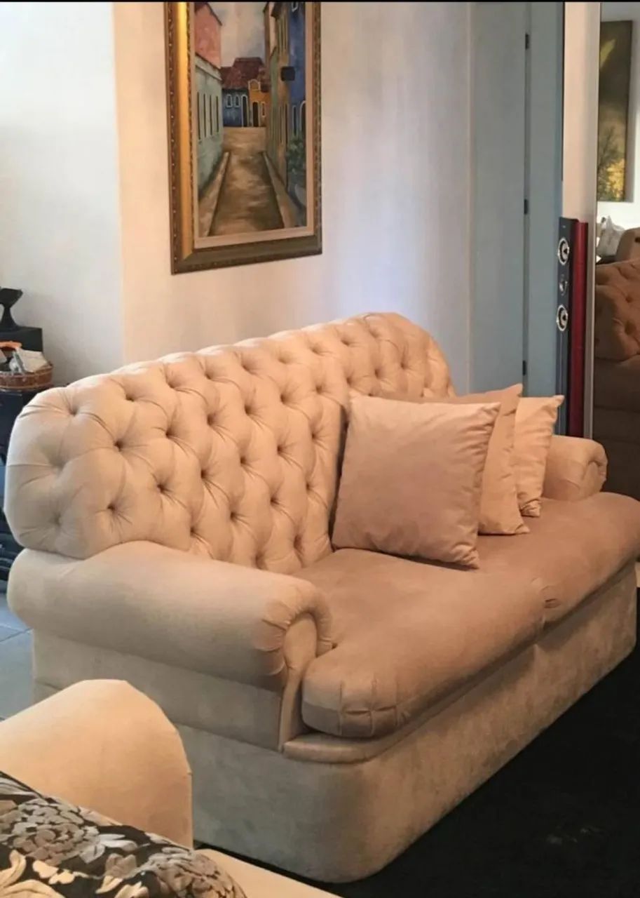 Conjunto de sofás 2 e 3 lugares