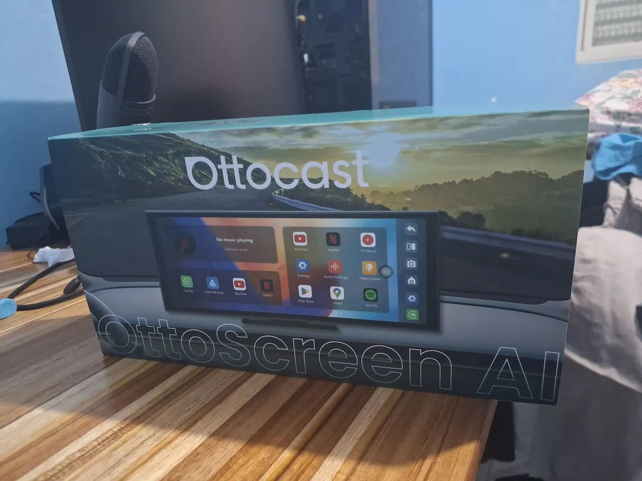 Ottoscreen AI CarPlay 11,4" Importado (4GB Ram 8 core)