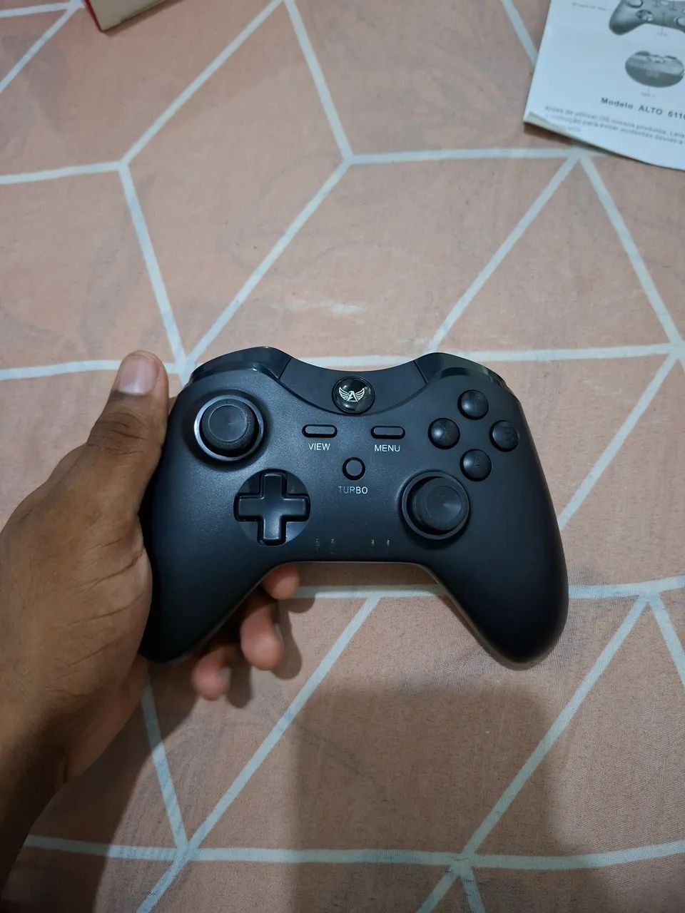 Controle com fio de xbox one e pc - Foto 4