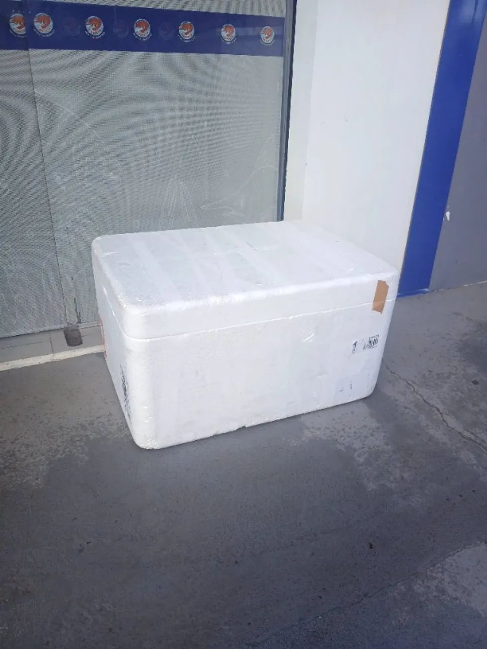 Caixa de isopor 120 l