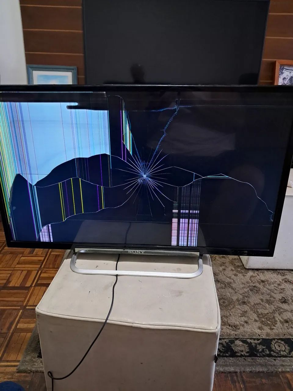 Tv Sony 32 KDL-32R435A tela quebrada 