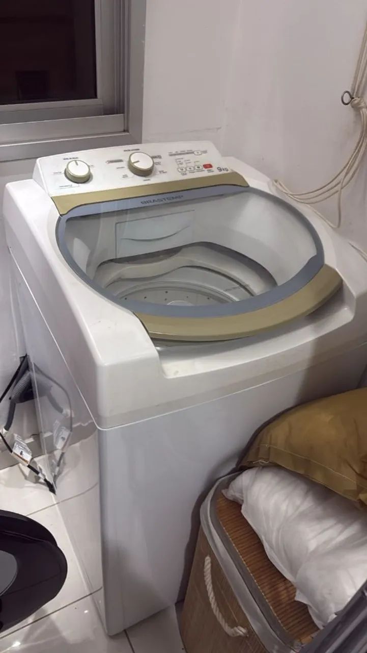 Brastemp 9kg 220V aceito cartão pra buscar hoje 