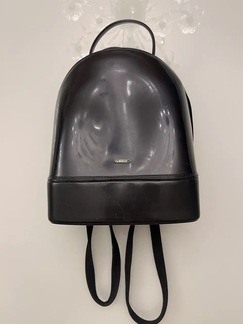 Mochila preta Arezzo 