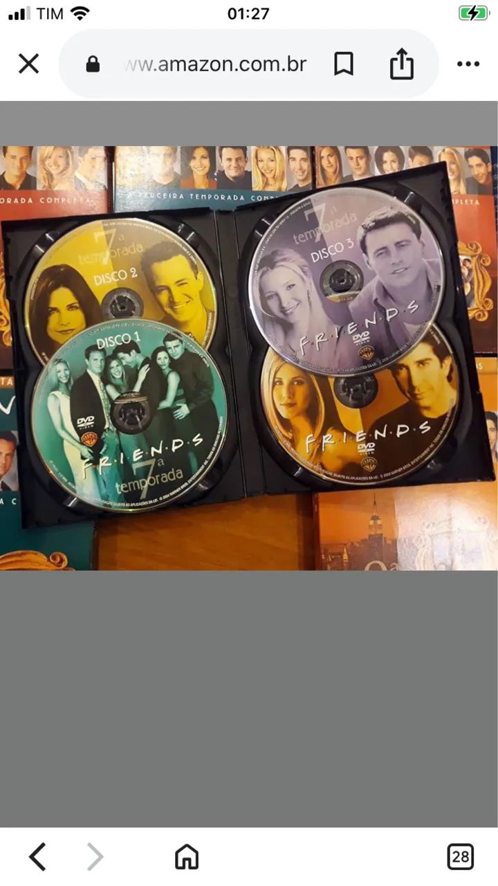 SÓ HOJE:EDIÇÃO COMPLETA FRIENDS (. 10 temporadas)  - Foto 2