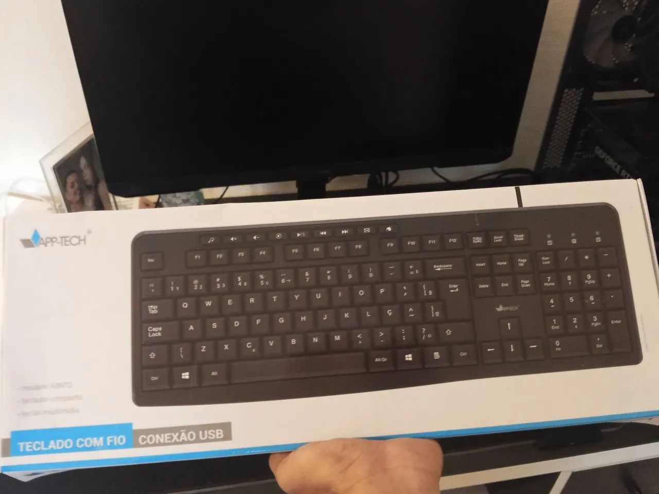 Teclado com fio app-tech - Foto 4