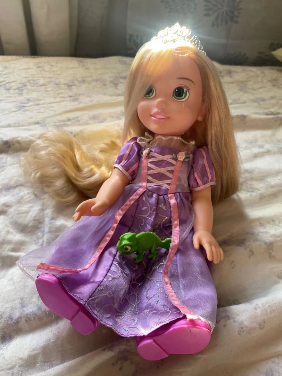 Boneca Rapunzel (Toddler Doll) (Radidade) com Penteadeira original usada