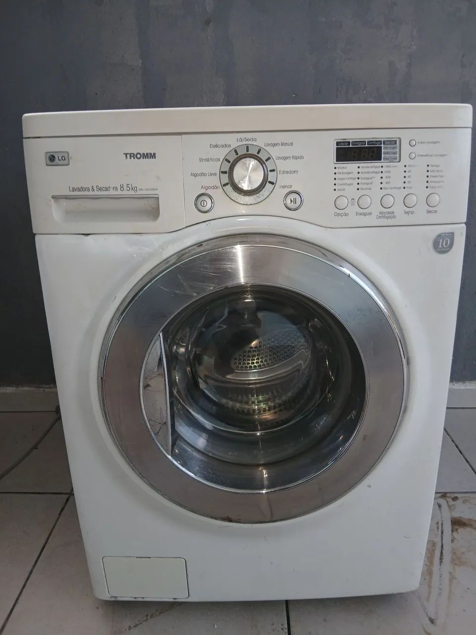 Lavadora lava Seca lg 8kg 