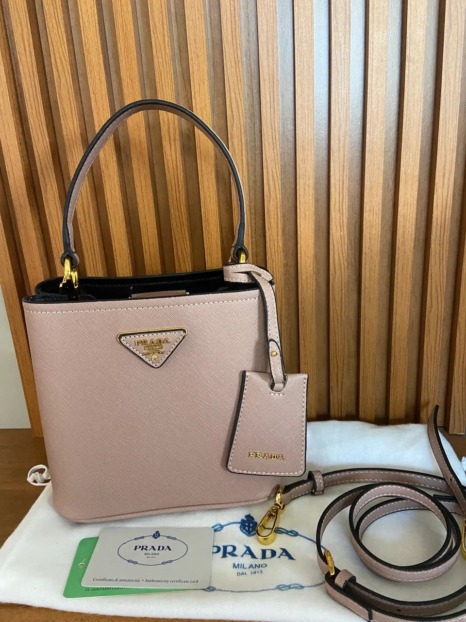 Bolsa prada rose - Foto 2