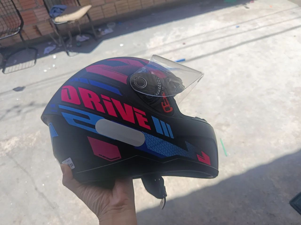 Capacete FLY Semi novo - Foto 2