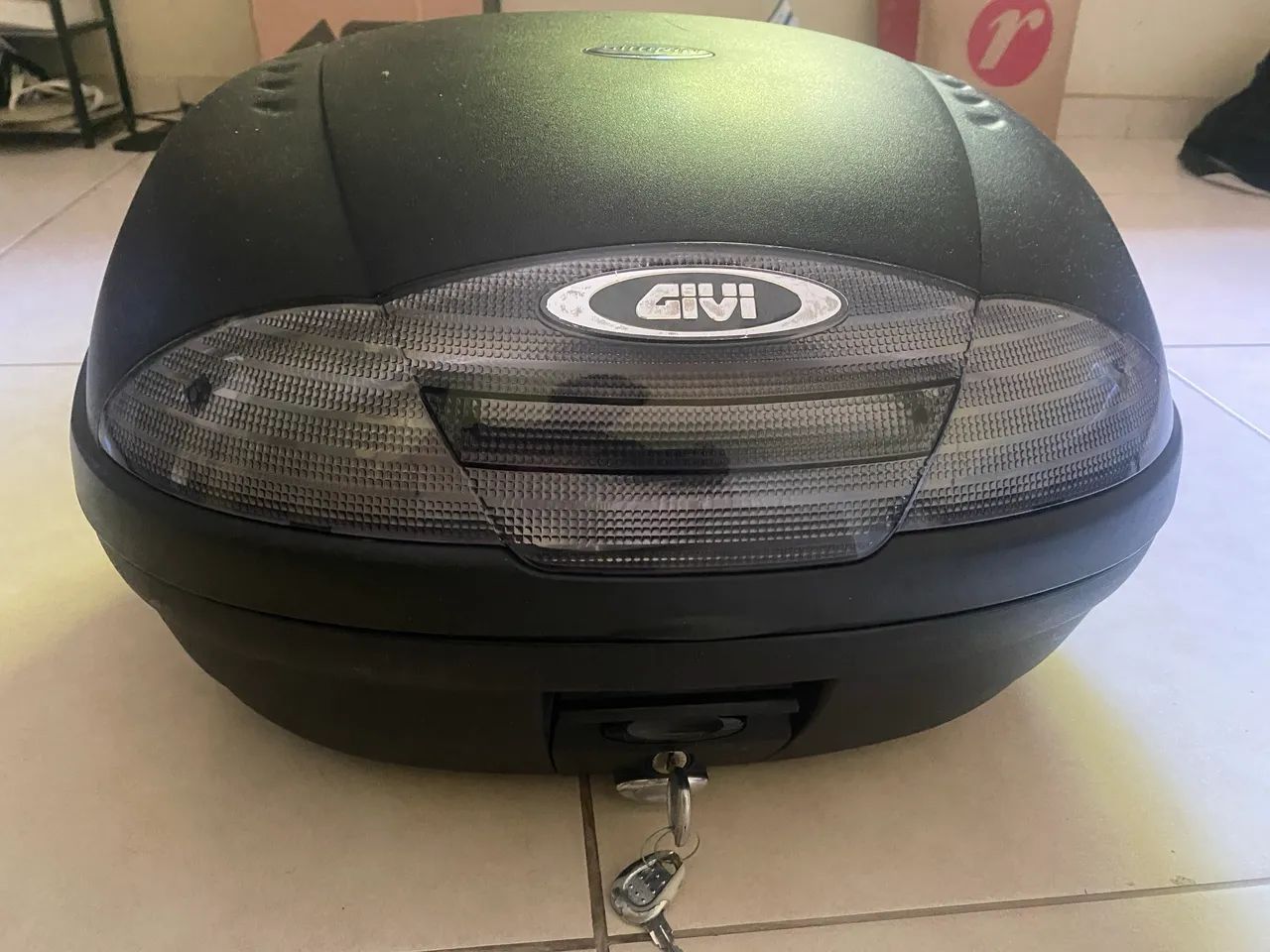 Baú givi + suporte de fixação  - Foto 2