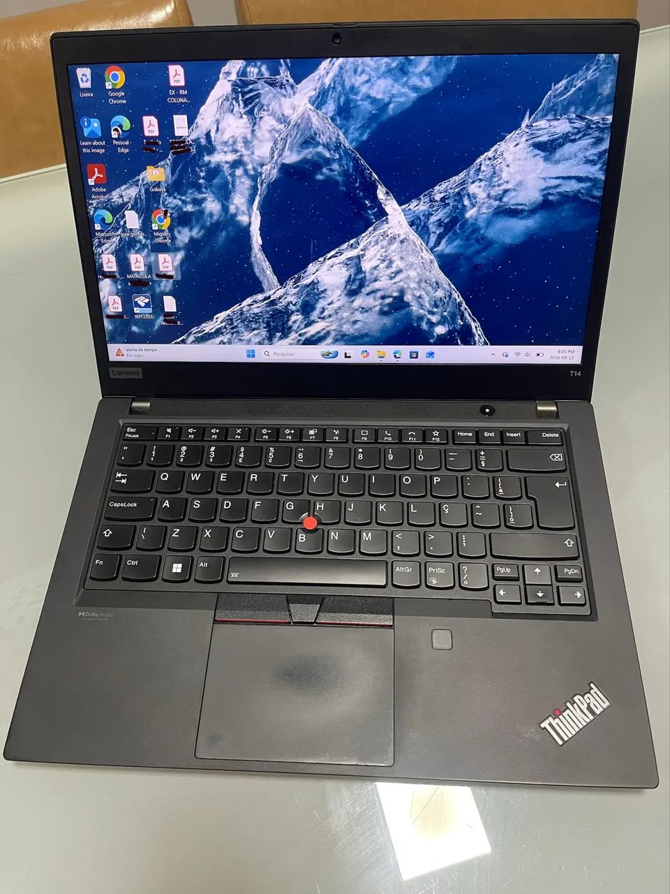 Notebook Lenovo T14 i5 256gb 16gb