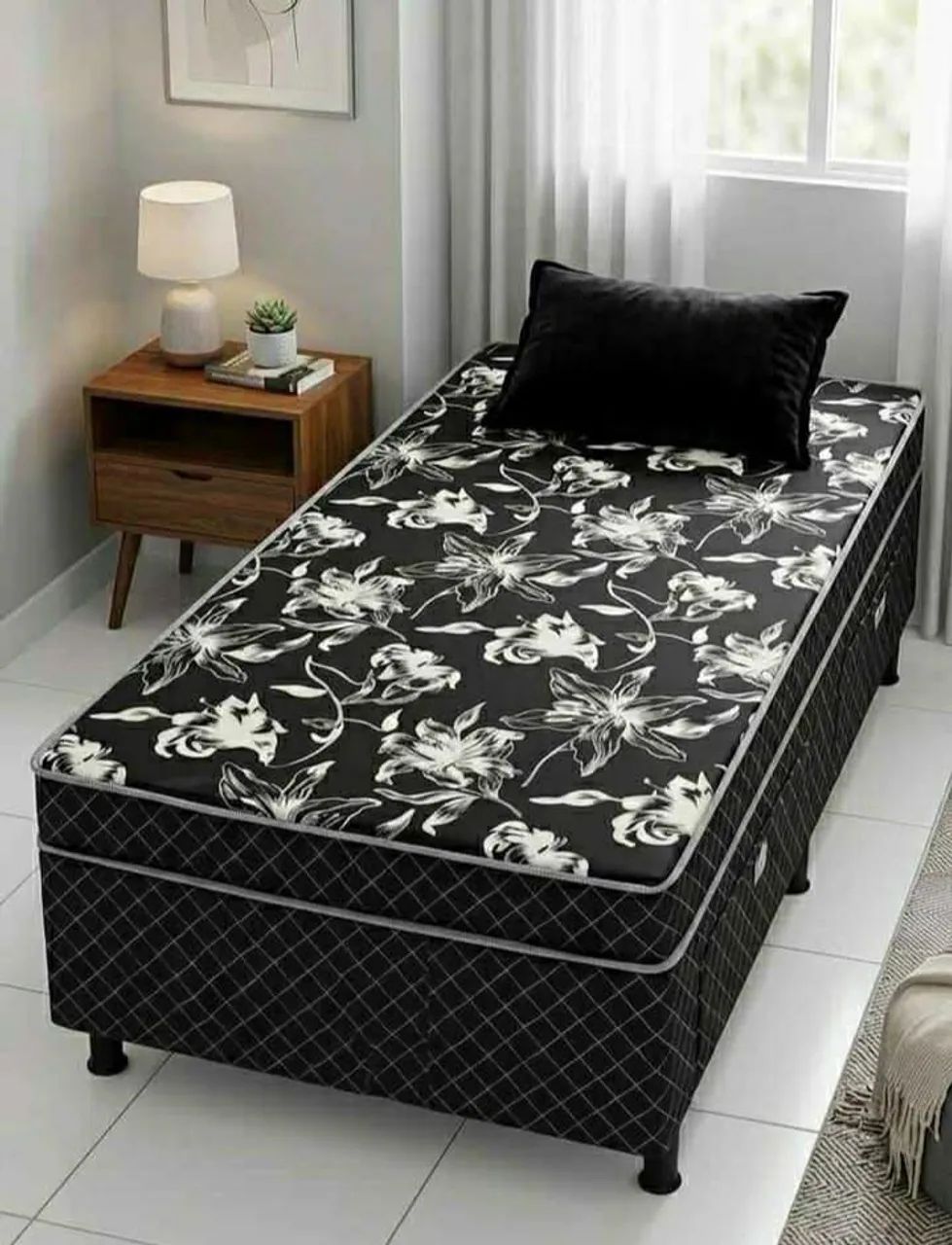 Cama box solteirão nova direto de fabrica. - Foto 2