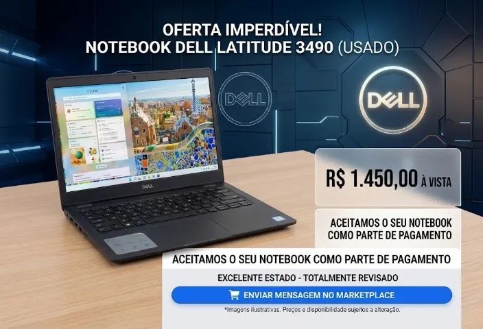 Notebook usado
