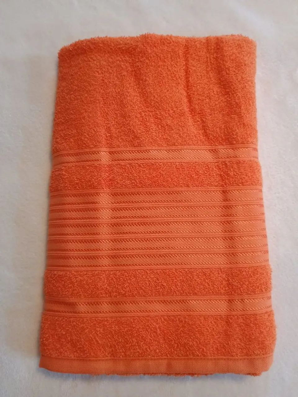 Toalha de banho laranja  - Foto 3