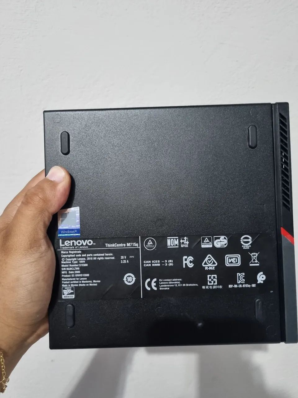 Lenovo ThinkCentre M715q - Foto 4