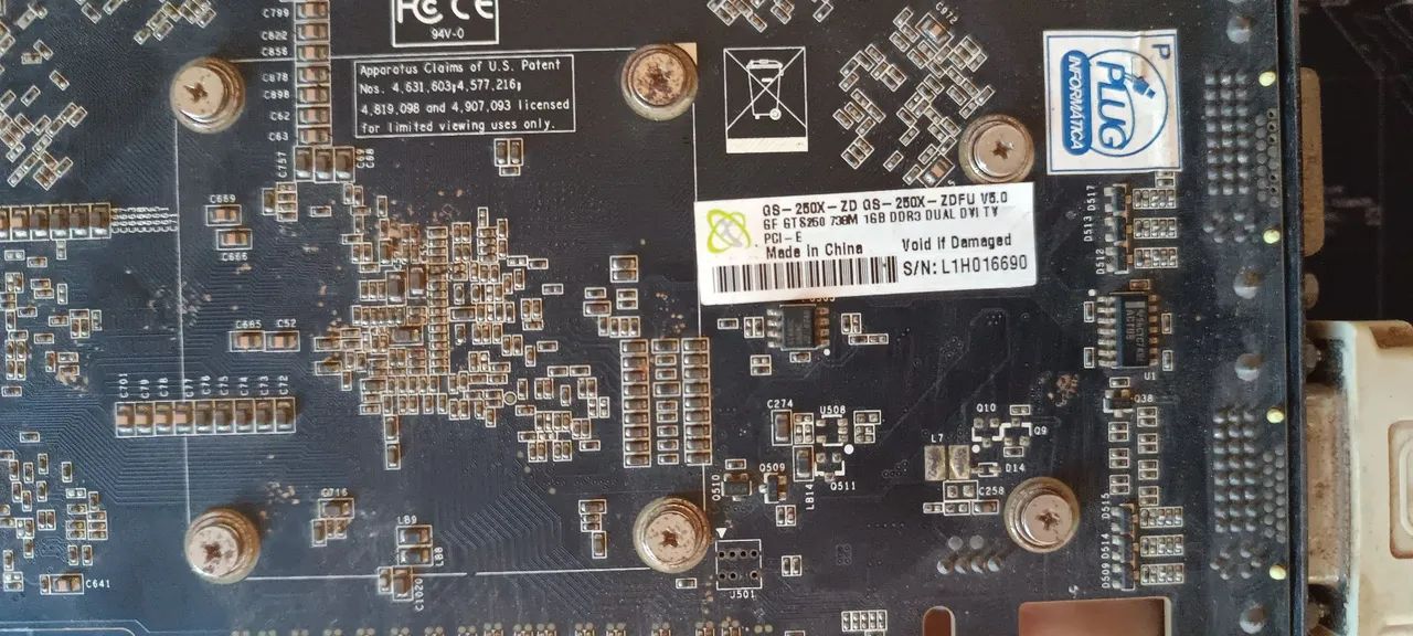 Placa de vídeo GTS 250 1gb, uma das mais bonitas placas, RELÍQUIA. - Foto 3