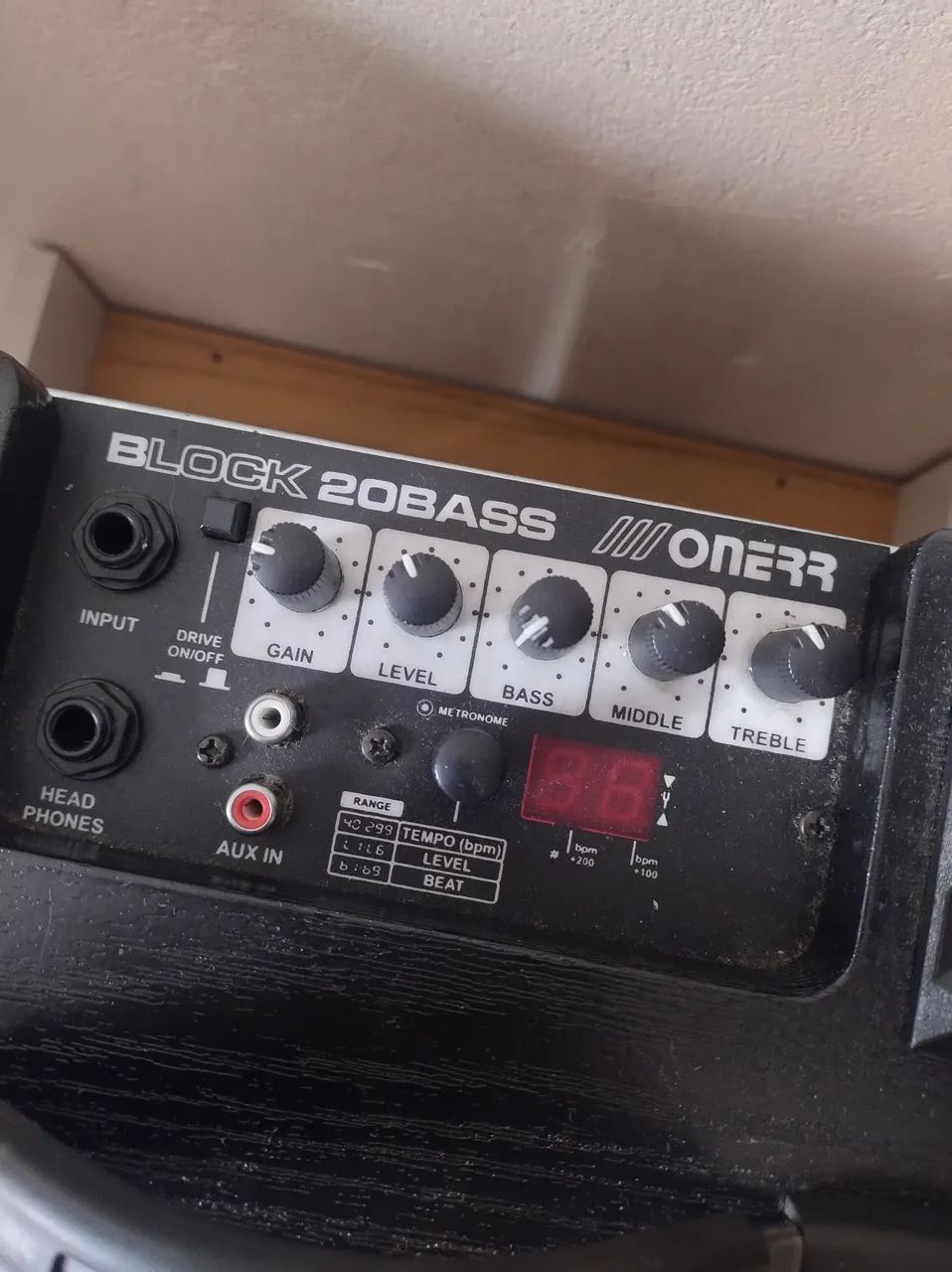 Amplificador wonerr block tu 20w bass - Foto 3